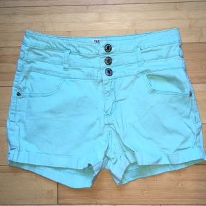 Aqua shorts
